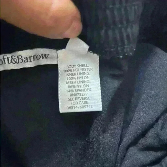 Croft & Barrow Women's  18W Swim Shorts Black with built in brief - Picture 6 of 6